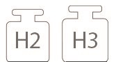 H2 H3